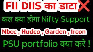 kal market kaisa rahegaircon share  hudco share  nbcc share   garden reach shipbuilders share