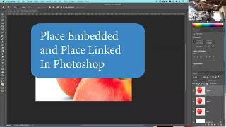 Place Embedded and Place Linked in Photoshop