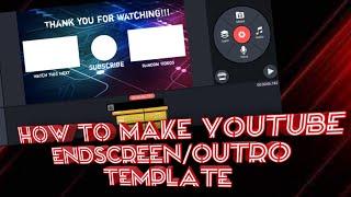 How to make Youtube Endscreen/Outro Template