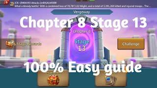 Lords mobile Vergeway chapter 8 Stage 13 easiest guide