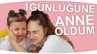 BİR GÜNLÜĞÜNE BEBEK BAKICISI OLDUM!