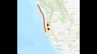 Uptick in Cascadia Tremor counts. Sunday Night earthquake update. 11/10/2024