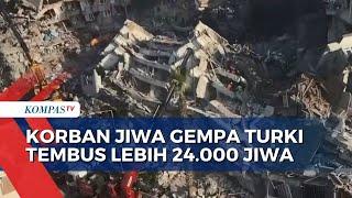 Update Gempa Magnitudo 7,8 Turki-Suriah: Korban Jiwa Tembus Lebih dari 24.000