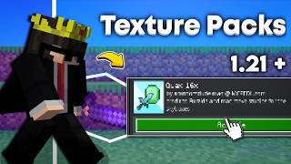 Top 3 Best PVP Texture Pack For Minecraft PE 1.21 | Best Texture Pack For Minecraft Pocket/Java #02