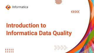 Introduction to Informatica Data Quality