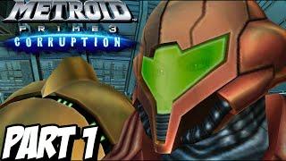 "INTRO" METROID PRIME 3 CORRUPTION Playthrough Gameplay Part 1 (PRIMEHACK)