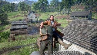 Red Dead Redemption 2 - Funny & Brutal Moments Vol. 37 (Euphoria Ragdolls)