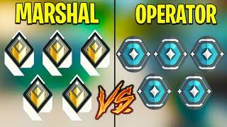 Valorant: Radiant Marshal VS Platinum Operator - Who Wins?