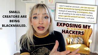 I'm being Blackmailed with Ransomware. *pls watch*