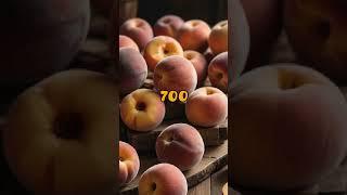  The juicy world of peaches   #07funfact #PeachFacts #FoodTrivia #facts