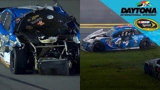 Ride along for Harvick's wild ride with Brian Scott at Daytona