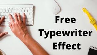 Typewriter Effect In Camtasia | How To Make Typing Effect In Camtasia