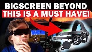 The perfect UPGRADE for your BIGSCREEN BEYOND IS HERE! NEW Audio Strap Review | MSFS Sim Update 15