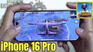 iPhone 16 Pro PUBG Mobile With Battery Test