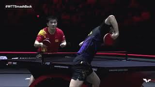Ma Long Fan Zhendong Slow Motion  Singapore Smash 2022 Men's Singles Finals Table Tennis