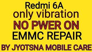 Mi 6a Dead solution |Mi 6a dead Only Vibrate |Mi dead Mobile repair | Mi 6a EMMC Repair