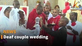 Nakuru couples defies all odds and exchange vows in a colorful wedding