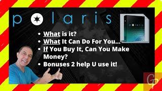 Polaris Review + Bonuses =  Start A Home Business   Passive Income 