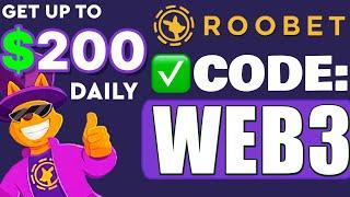 ROOBET CODE : WEB3 upto $200 DAILY in CASHBACK BONUS