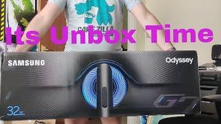 Unboxing The New Samsung Odyssey G7 Monitor