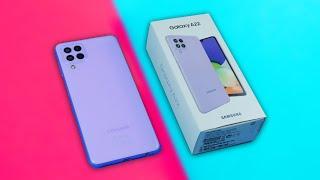 Samsung Galaxy A22 Unboxing und Kamera Test (Deutsch)