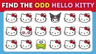 Find the ODD One Out - Sanrio Character Edition | Hello kitty, Keroppi, Kuromi My Melody