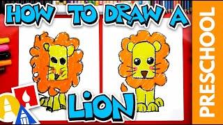 How To Draw A Lion - Letter L - Preschool