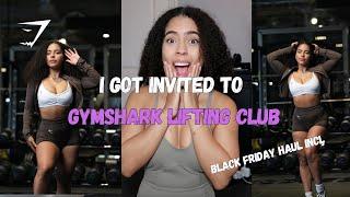 GYMSHARK VLOG | Lifting Club, Black Friday Haul and meeting the gymshark girlies