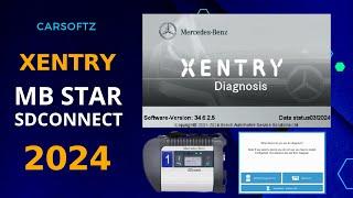 How to install Xentry Openshell Mercedes diagnostic MB STAR C4 C5 SDCONNECT 2024