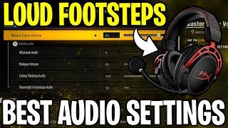 BEST Audio Settings for Black Ops 6! (Loud footsteps in BO6)