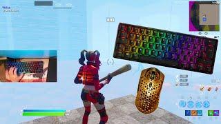 HyperX Alloy Origins 60 ASMR ChillSatisfying Gameplay Keyboard Fortnite 390 FPS Smooth 4K