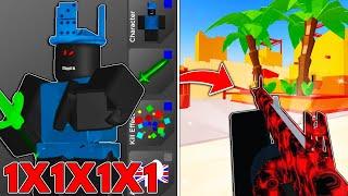 I used the 1X1X1X1 Arsenal LOADOUT.. (Roblox Arsenal)