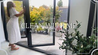 CLEAN WITH ME AFTER WORK | KITCHEN & DINER SPEED CLEANING | CLEANING MOTIVATION | JUNE 2023