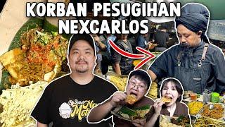 JUALAN PECEL KAKI LIMA JADI KORBAN PESUGIHAN NEXCARLOS, BELOM BUKA UDAH ANTRI!