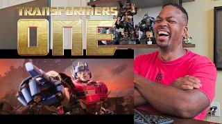 TRANSFORMERS ONE | Official Trailer 2 - Reaction!