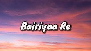 Bairiyaa Re - Indian Police Force [Lyrics] |Sidharth Malhotra Isha Talwar|  Vishal Mishra Akashdeep