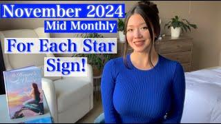 NOVEMBER 2024 MID MONTHLY FOR ALL STAR SIGNS NicLoves