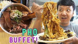 All You Can Eat PHO NOODLE SOUP?! & Week in Palm Springs