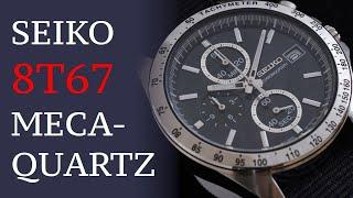 Seiko Meca-Quartz Chronograph Review: 8T67-00C0 (SBTR005)