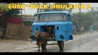 Euro Truck Simulator 2 #2: @fgfoto guida di notte! GAMEPLAY COMMENTARY