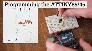 Programming an ATtiny85/45 with an Arduino UNO (Getting started)