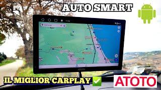 Il miglior CarPlay Android  ATOTO P9 Per un auto\moto SMART review