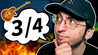 MAKING A GUITAR TRAP BEAT WITH A 3/4 TIME SIGNATURE!