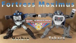 Hasbro Titan Class & Takara  LG31 Fortress Maximus