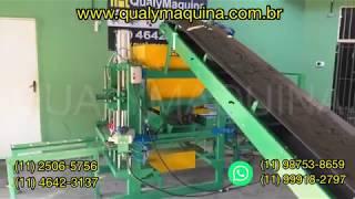 Máquina Pneumática QMP 6 para fabricar Blocos e bloquetes