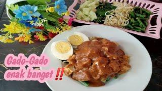 Resep gado-gado enak, simple & sehat #resep #gadogadoenak