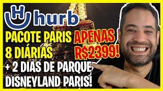 TÁ IMPERDÍVEL! R$2399 - PACOTE PARIS COM 8 DIÁRIAS + 2 DIAS DE PARQUE DISNEYLAND PARIS!