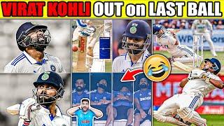 VIRAT KOHLI GONE  IND vs NZ 1st TEST DAY 3 MEMES 