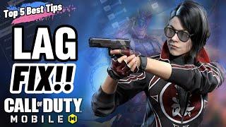 How To Fix Lag Instantly In Call Of Duty Mobile | Top 5 Best Tips To Fix Lag In Cod Mobile