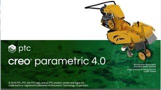 CREO 4.0 parametric tutorial part 1